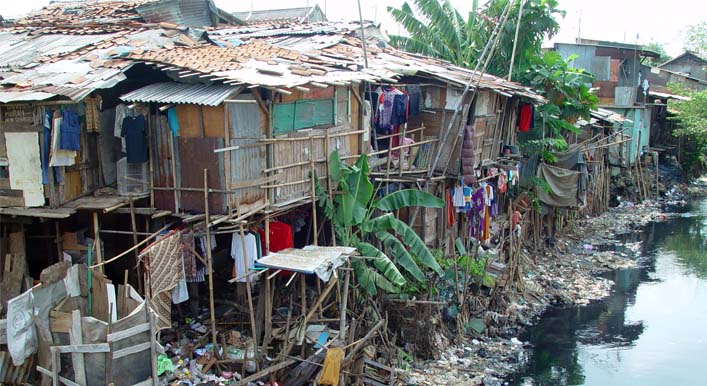 Ilustrasi kemiskinan di Indonesia | Foto: wikipedia
