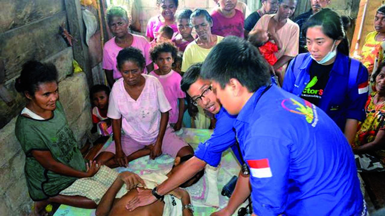 ILsutrasi layanan kesehatan di daerah terpencil (Foto: net)