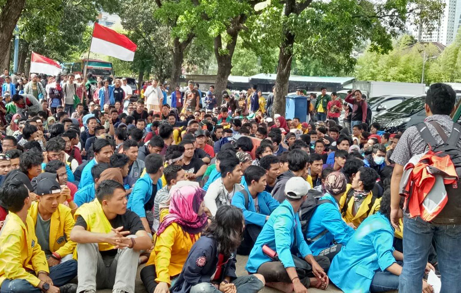 Polisi Buru Aktor Dibalik Demo di Kediaman SBY