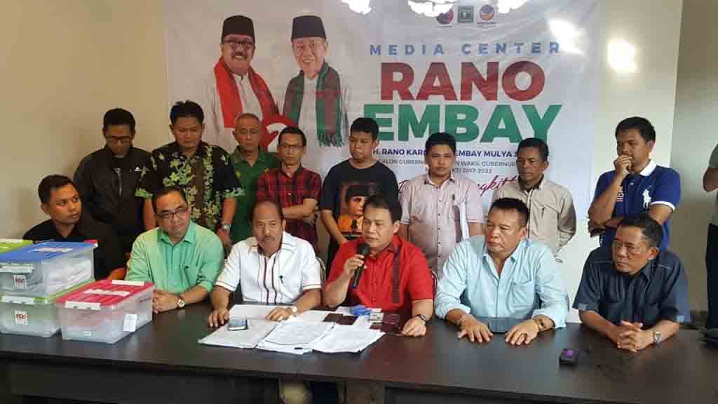 Tim Rano-Embay Tuntut Pemungutan Suara Ulang di Kota Tangerang