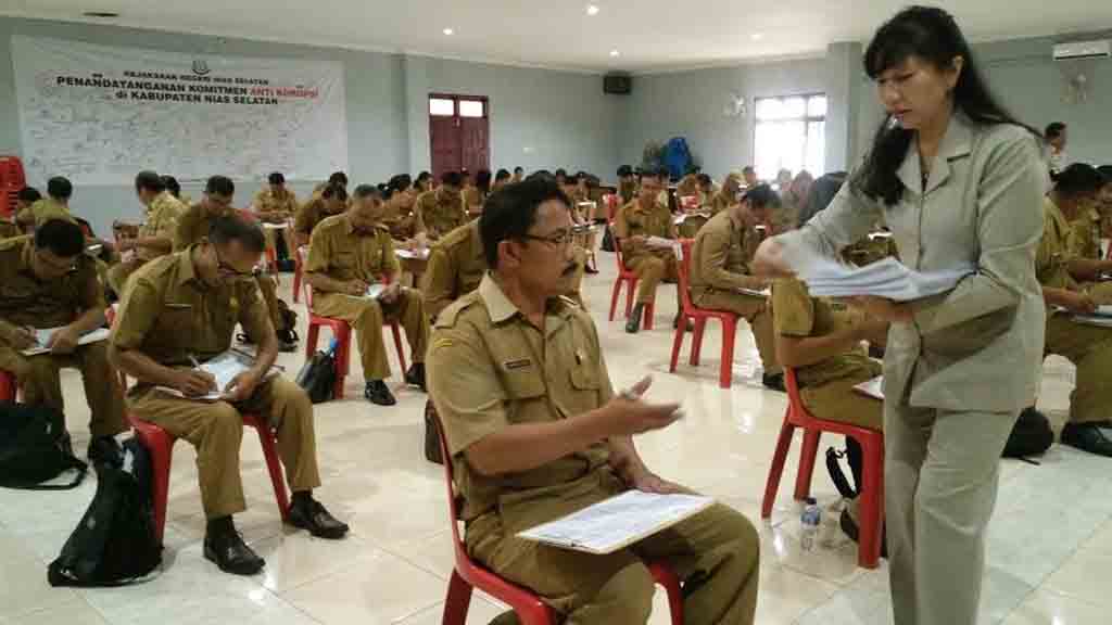 67 PNS/ASN Nias Selatan Ikut Ujian Kenaikan Golongan