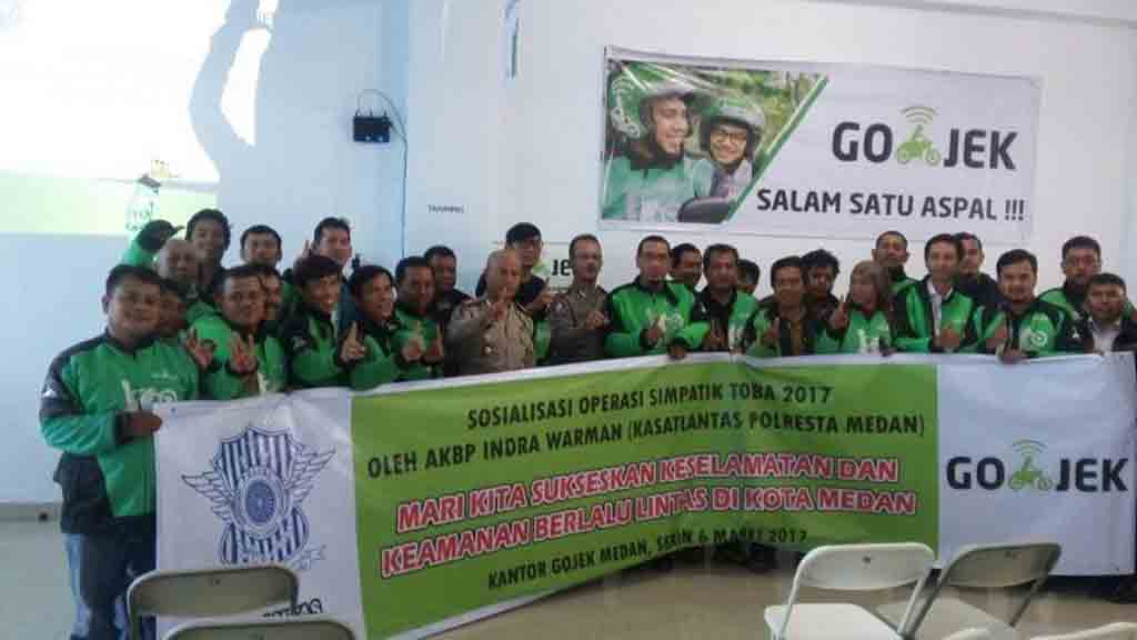 Satlantas Polrestabes Medan Perkenalkan  Aplikasi E-Policing “Polisi Kita Sumut”