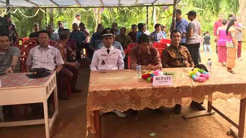 Bupati dan Wakil Bupati Nias Utara Kunjungan Kerja ke Desa Bitaya