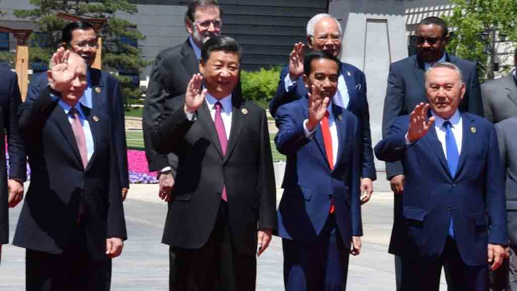 Jokowi Bahas Jalur Sutra Baru Bersama 29 Kepala Negara di Beijing