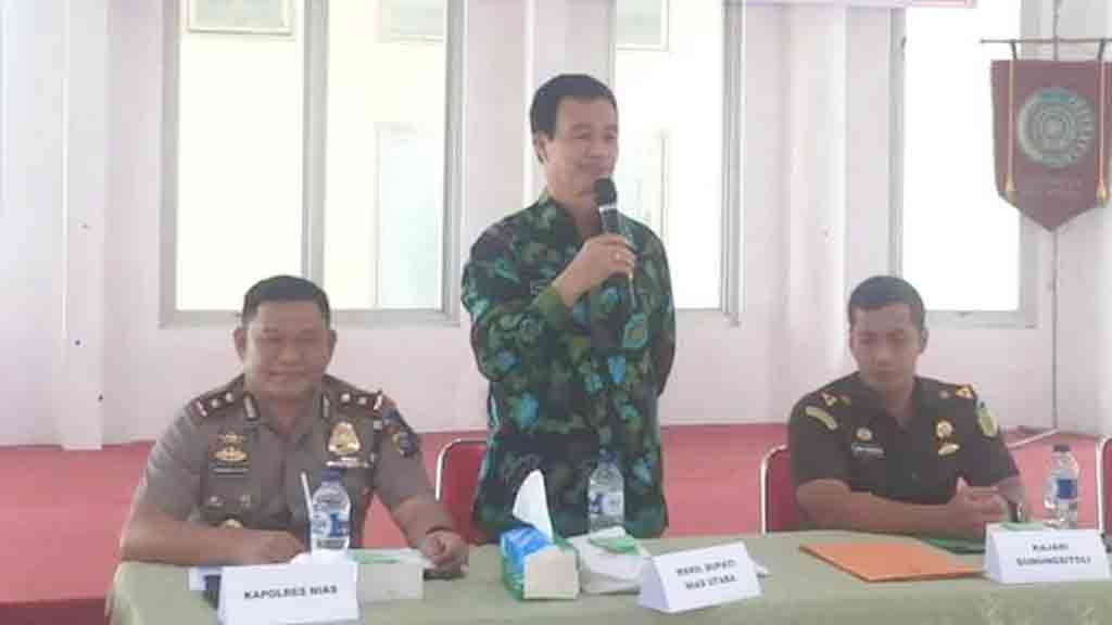 Satgas Saber Pungli Nias Utara Disosialisasikan