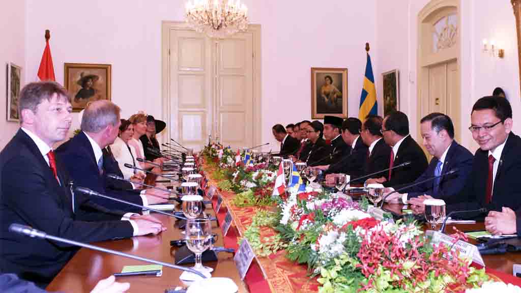 Raja Swedia Bawa 35 Pengusaha ke Indonesia