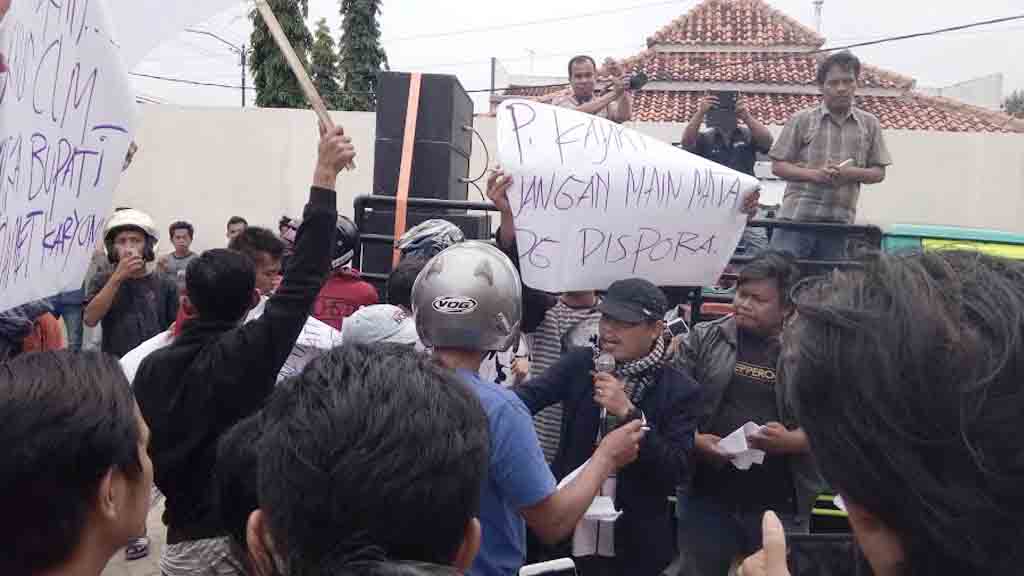 Demo Aktivis Kalab Tuntut Kejari Pamekasan Ungkap Kasus Dugaan Korupsi