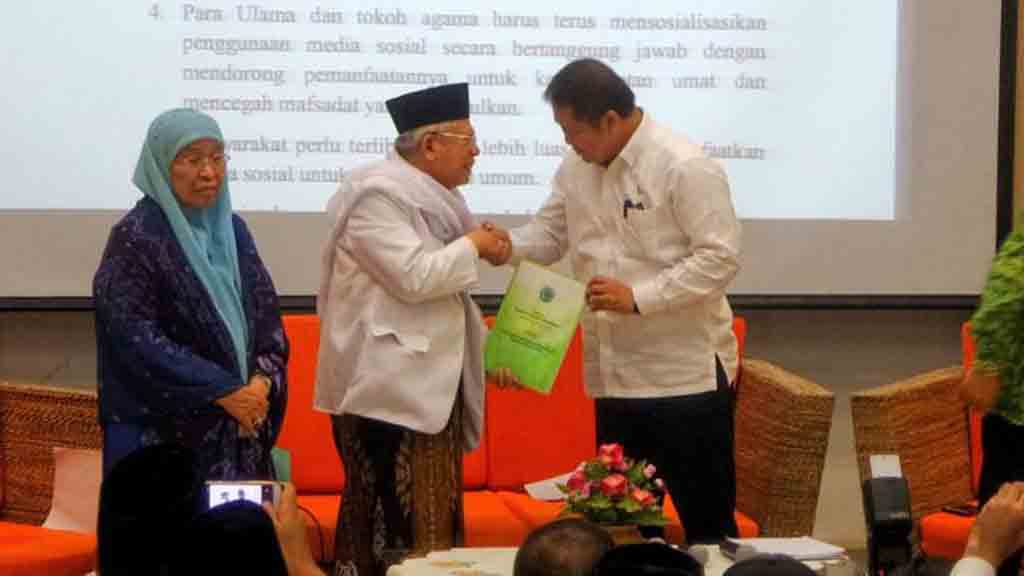 Pemerintah Tindaklanjuti Fatwa MUI Tentang Penggunaan Media Sosial