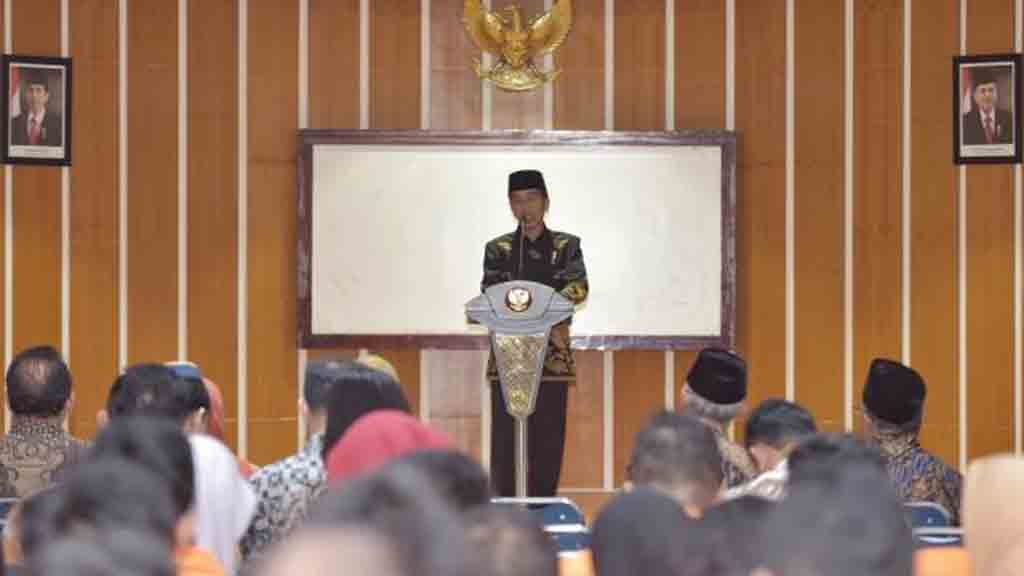 Jokowi Beri Kuliah Umum di Kampus Ahmad Dahlan