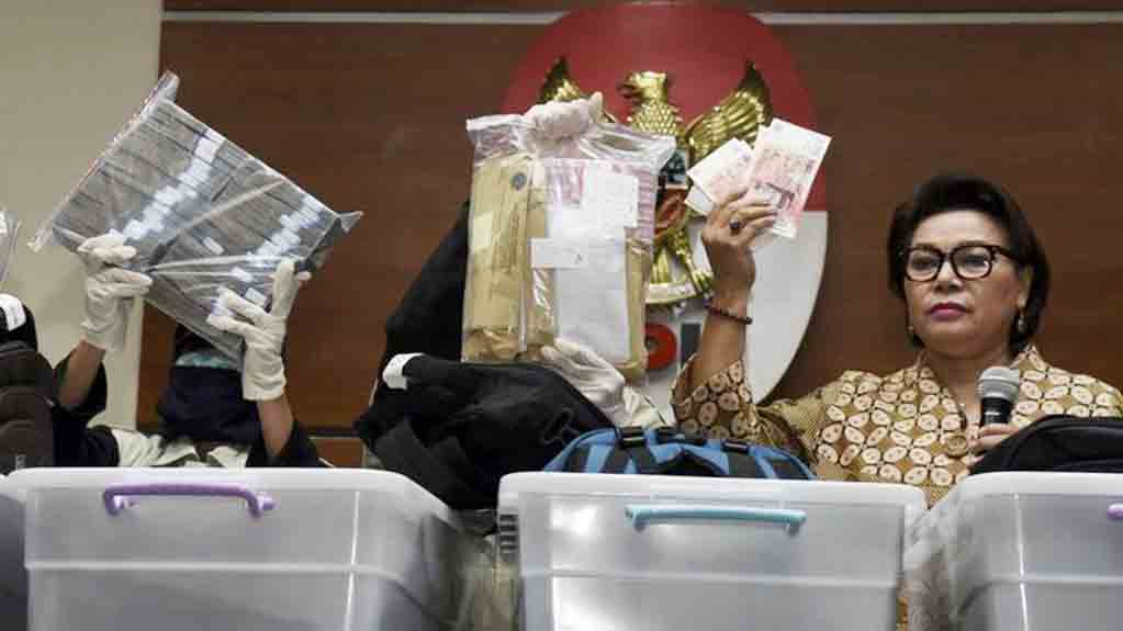 Dirjen Hubla Simpan Duit Suap dalam 33 Tas di Kamarnya