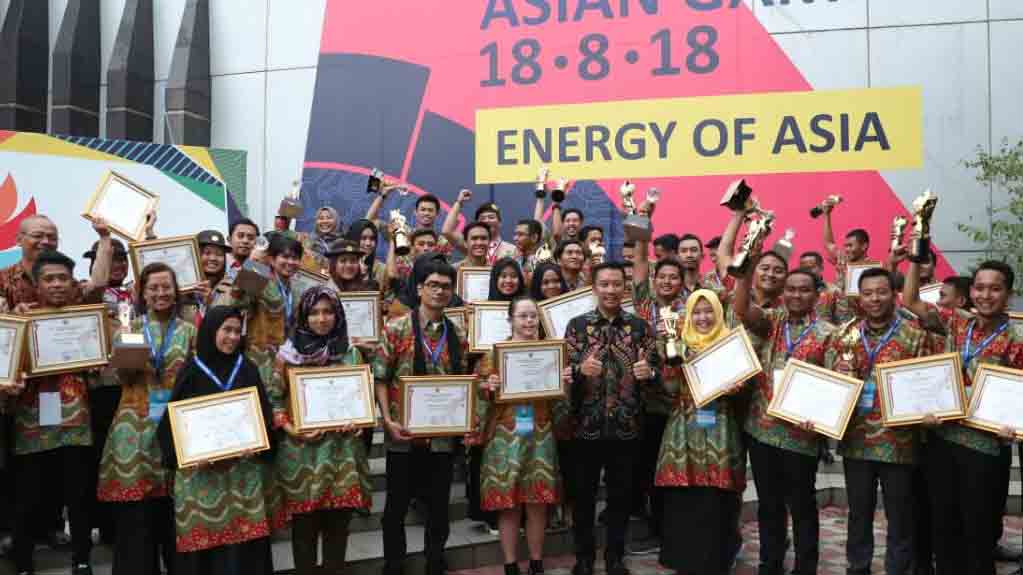 Ikrar Sumpah Pemuda Bergema Kembali di Halaman Kantor Kemenpora