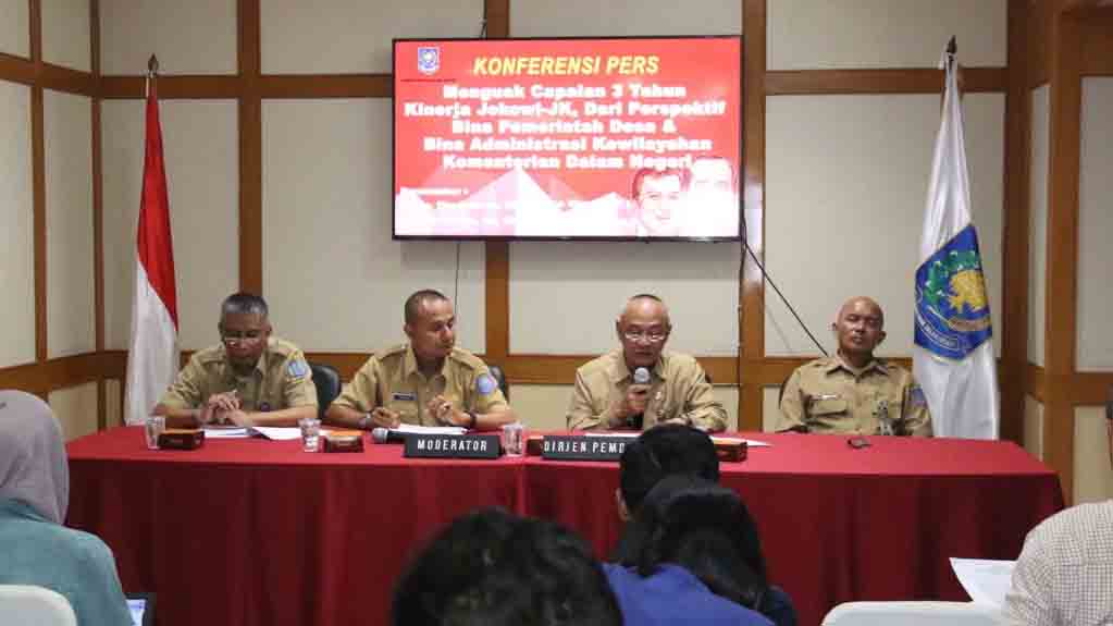 Ini Capaian Bina Pemdes Kemendagri Selama Tiga Tahun