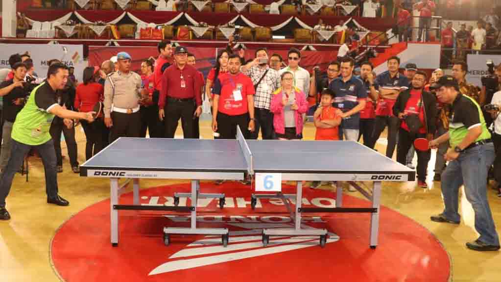 320 Atlet dari 7 Negara Ikut Kejuaraan Terbuka Tenis Meja Kapolda Jatim Cup 2017