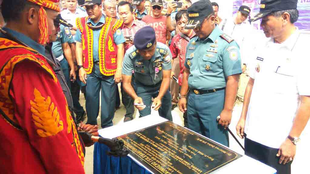 Danlantamal II Padang: Pemugaran Makam Saonigeho Bukti Sinergitas TNI dan Rakyat