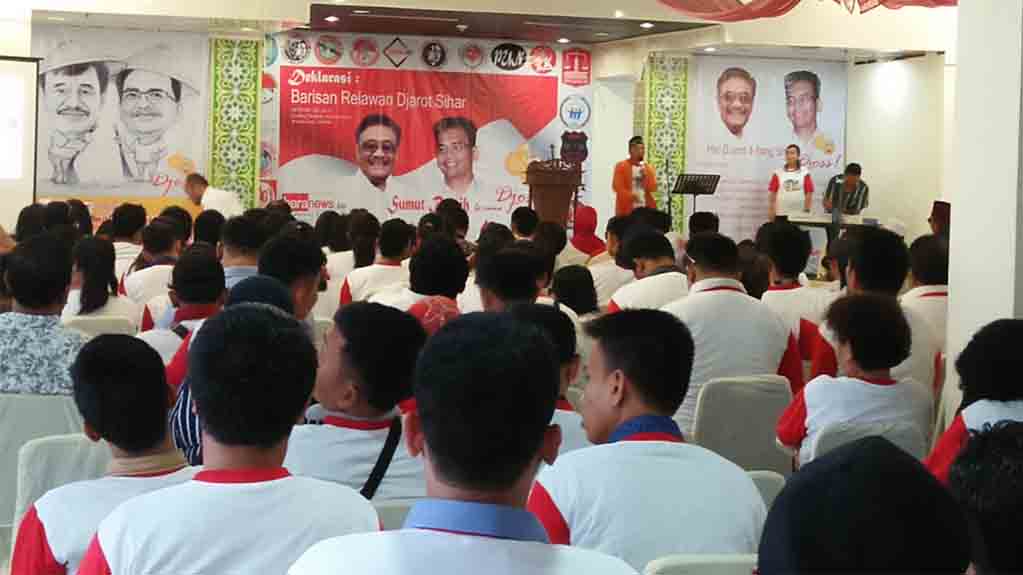 Barisan Relawan Djarot-Sihar Dideklarasikan untuk Sumut