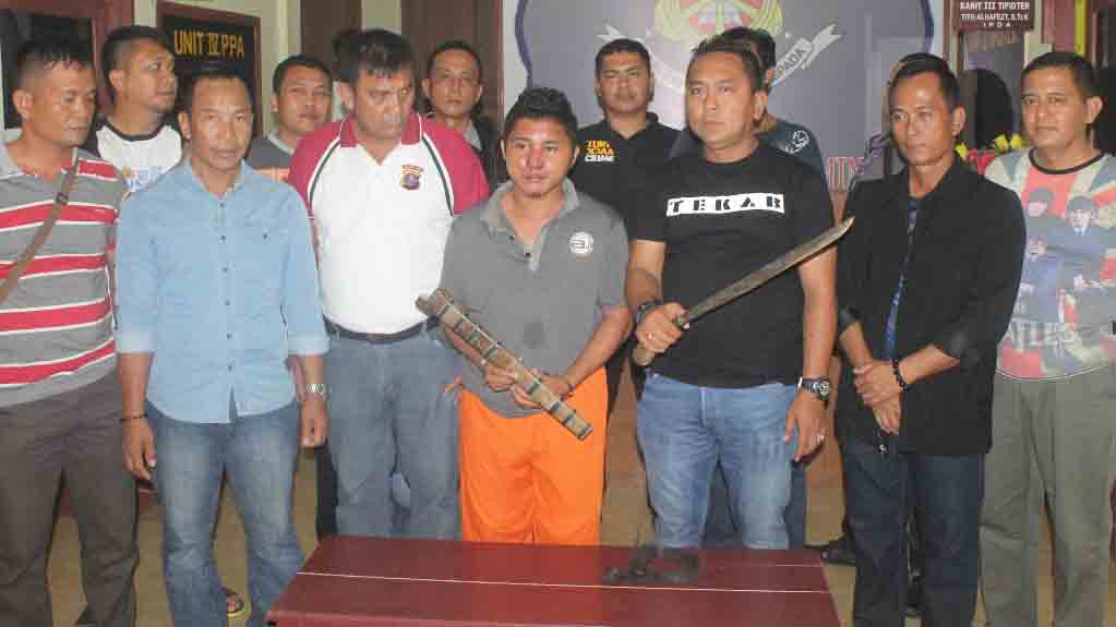 Polres Nias Selatan Ringkus Tersangka Pembunuh Warga Desa Faikhugaga