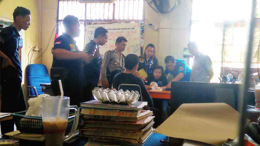 Terduga Pelaku Perampokan Menyerahkan Diri