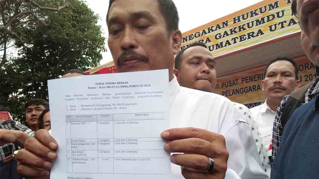 Bawaslu Sumut Segera Periksa Berkas Gugatan JR Saragih – Ance Selian