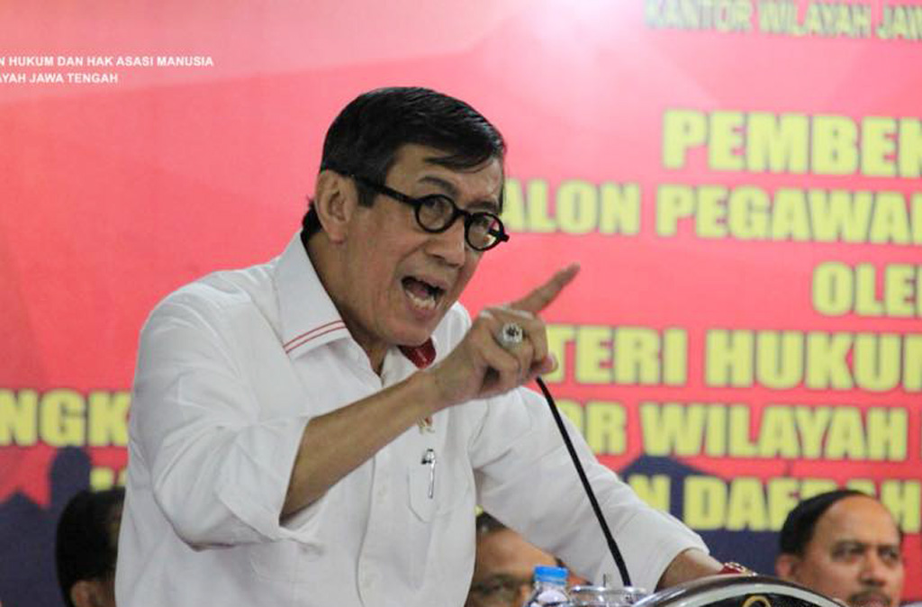 Menteri Yasonna Dijadwalkan Beri Pembekalan kepada 910 CPNS di Banjarmasin