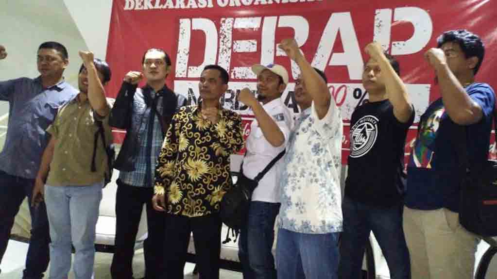Aktivis 98 Deklarasikan Ormas DERAP