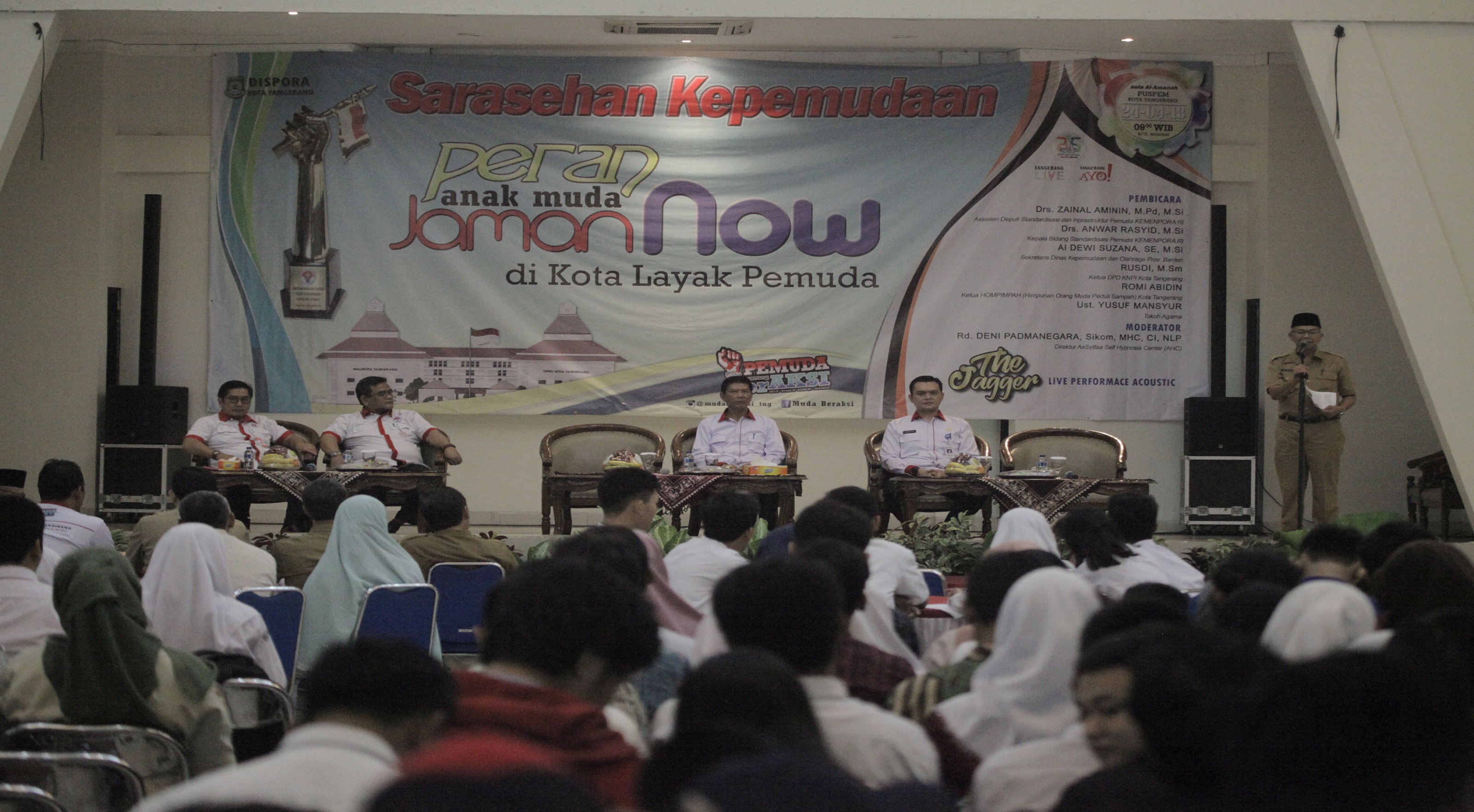 Ratusan Pemuda Kota Tangerang Diajak Jadi Generasi Unggul
