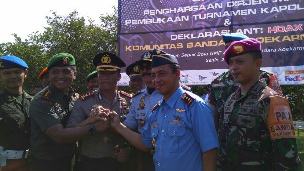 Komunitas Bandara Soetta Sepakat Lawan Hoax