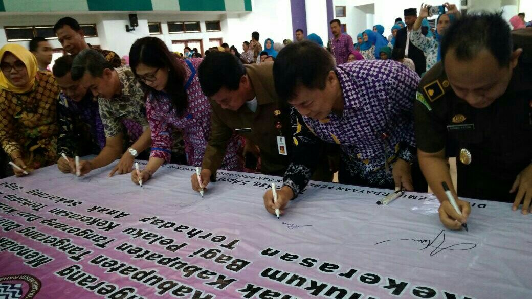 Pemkab Tangerang Gandeng Kementerian Lindungi Anak