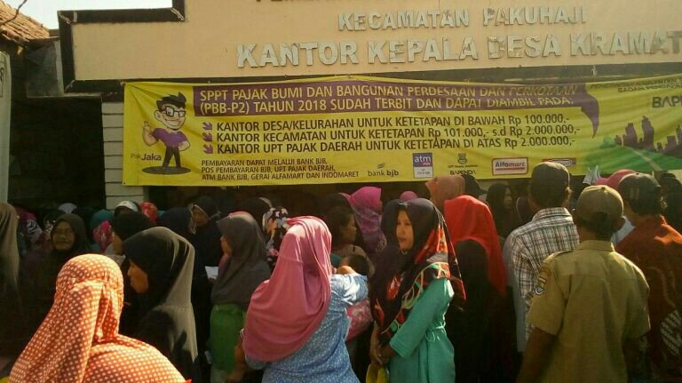823 Warga Desa Kramat Pakuhaji Dapat BPNT