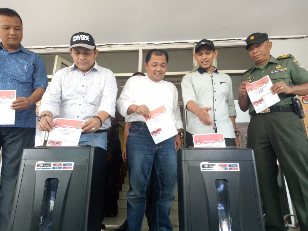 KPU Kota Tangerang Musnahkan Surat Suara Rusak
