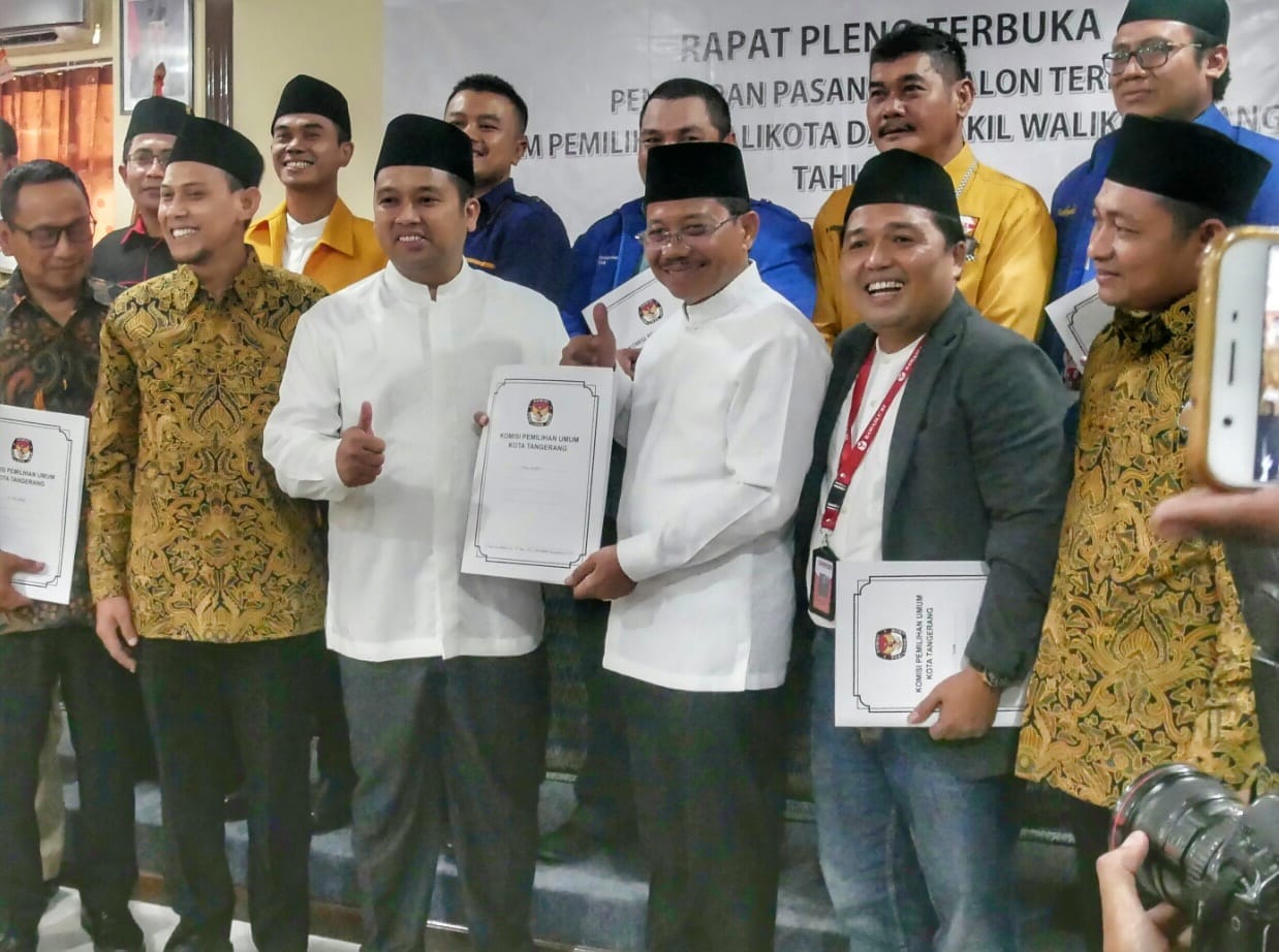 Arief – Sachrudin Pimpin Kembali Kota Tangerang 5 Tahun Kedepan