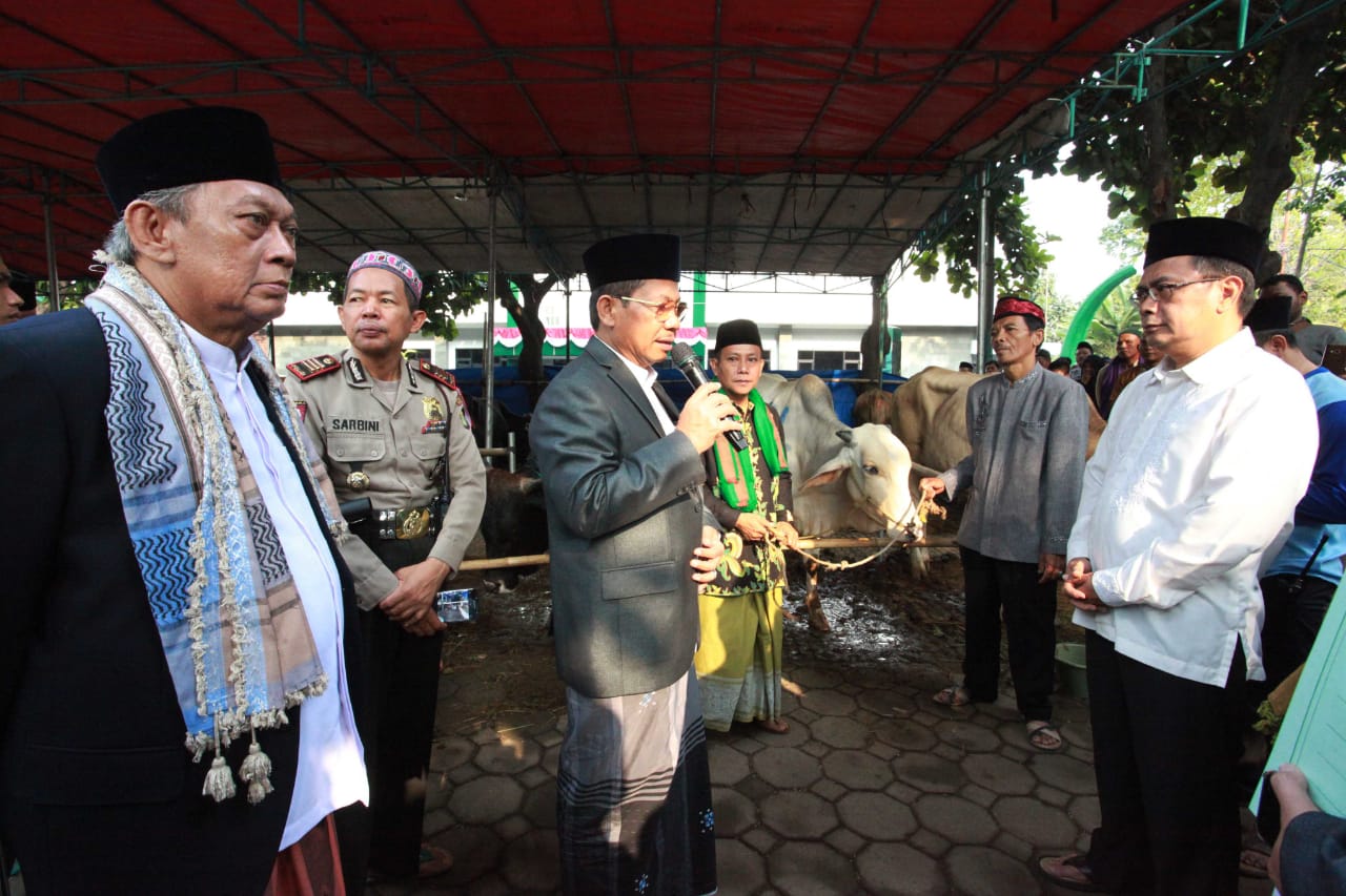 Wakil Walikota Senang Jumlah Hewan Kurban di Masjid Raya Al Azhom Meningkat