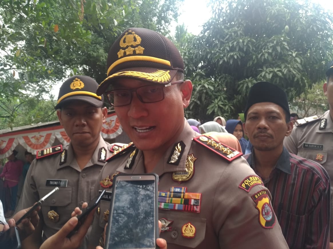 Kapolresta Tangerang Kombes Pol Sabilul Alif.(don)