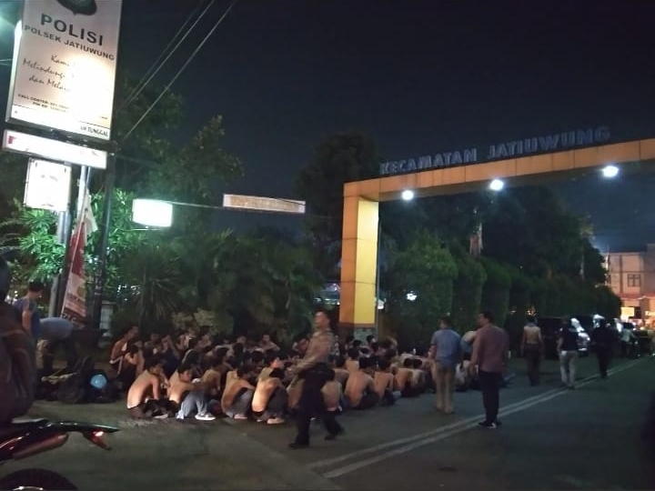 Polisi Tangkap 91 Pelajar yang Akan Tawuran Di Kota Tangerang