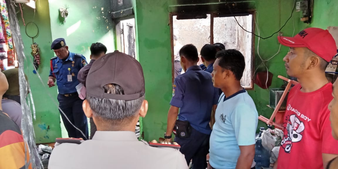 Mengharukan, Begini Kondisi Korban Kebakaran Di Cisoka Saat Ditemukan