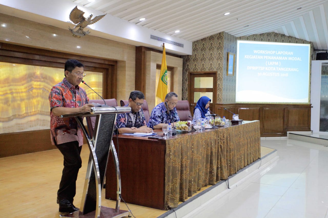 Semester Pertama 2018 Nilai Investasi Kota Tangerang Capai 119%