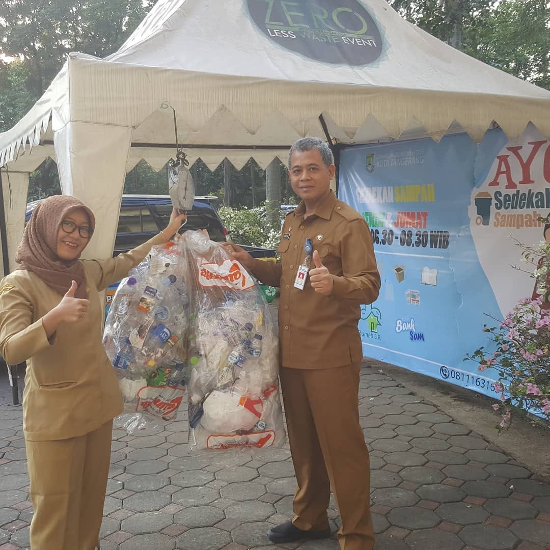 Program Sedekah Sampah Setorkan Rp. 2 Juta perbulan ke Baznas