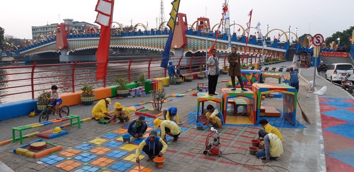 Lokasi Festival Cisadane Dilengkapi Banyak Spot Selfie