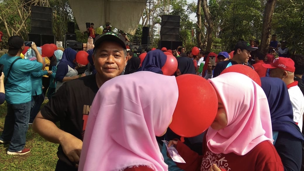 Begini Keseruan Petugas Kebersihan Rayakan Hari Kemerdekaan