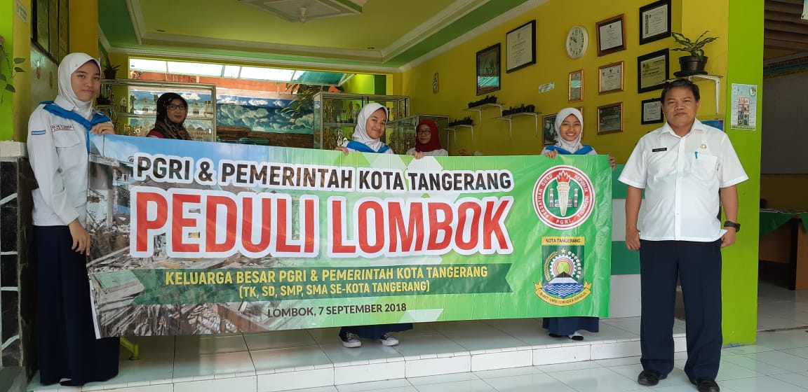 PGRI Kota Tangerang Bantu Guru Korban Gempa Lombok