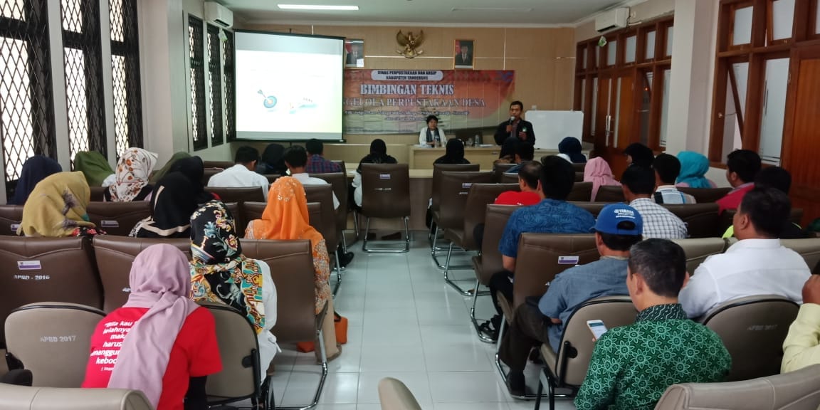 Pemkab Tangerang Latih Calon Pengelola Perpustakaan Desa