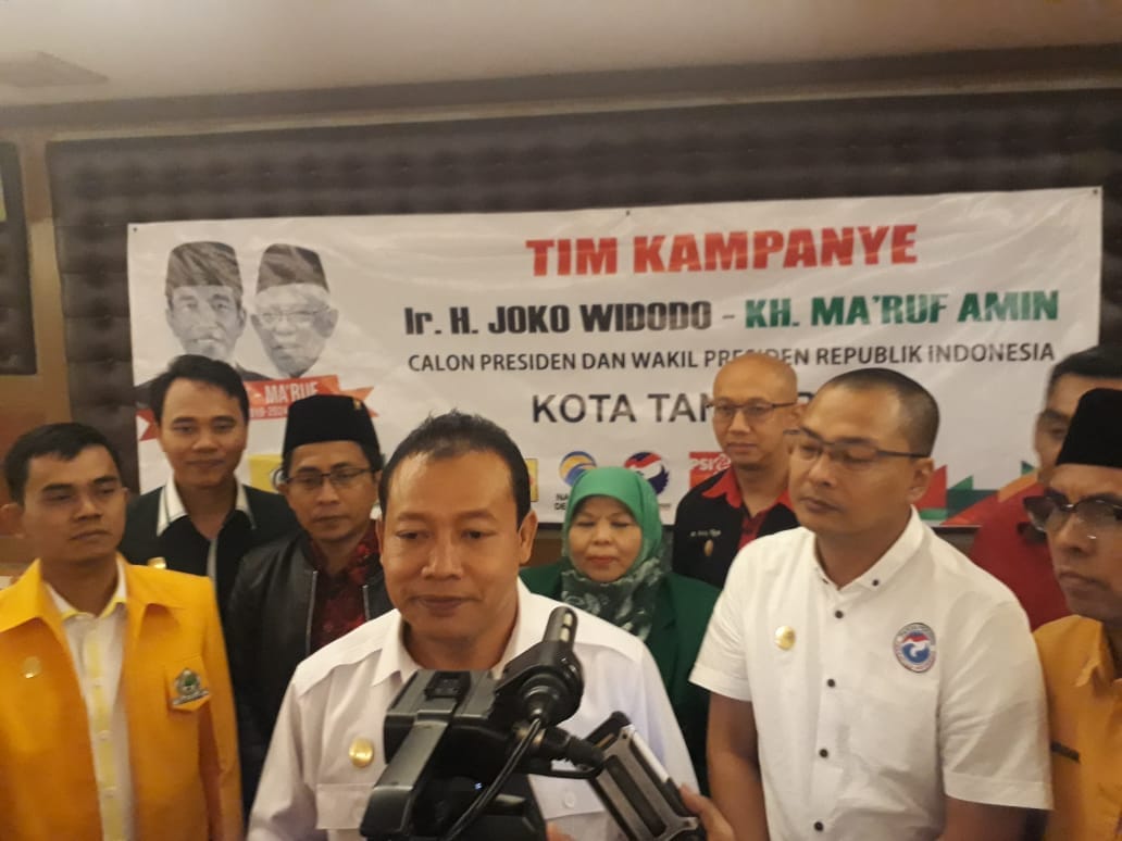 Tim Pemenangan Jokowi – Ma’ruf Amin di Kota Tangerang Terbentuk