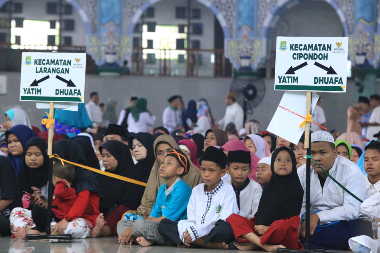 Pemkot Santuni 1.250 Yatim Piatu dan 1.770 Dhuafa