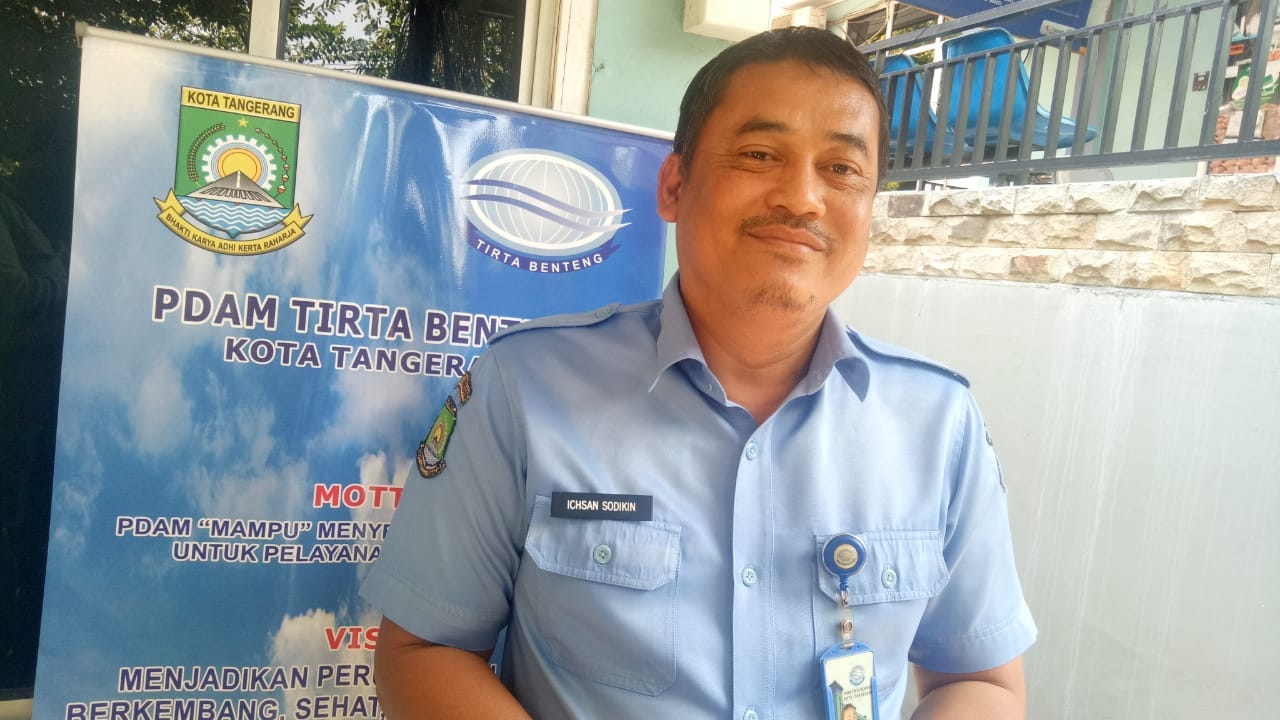 Perbaikan Pipa Bocor PDAM TKR Diwilayah Tangerang Dinilai Lamban
