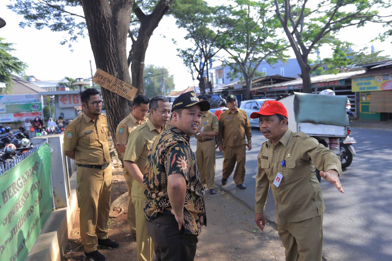 Arief Sidak Sejumlah Proyek Pembangunan Pemkot Tangerang