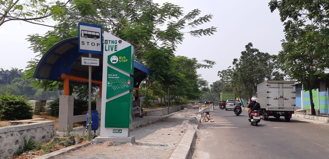 Dishub Bangun 32 Titik Pemberhentian BRT di Koridor II