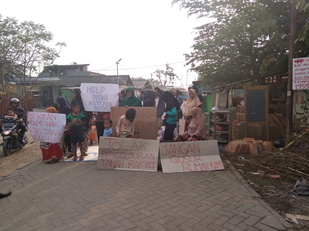 Warga Batuceper Tolak Rumahnya di Gusur Pemkot Tangerang