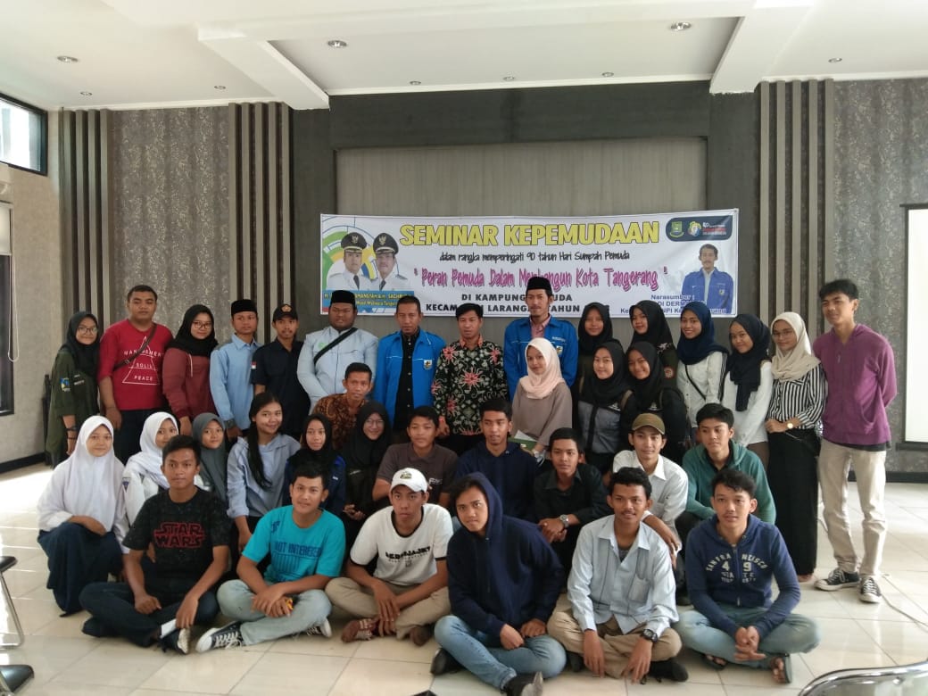 KNPI Serukan Momentum Sumpah Pemuda Untuk Bangun Kota Tangerang