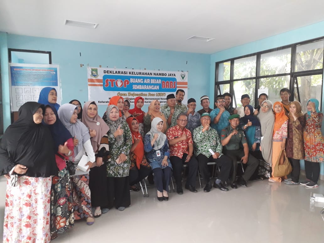 Di Kota Tangerang, Warga Deklarasikan Tak BAB Sembarangan