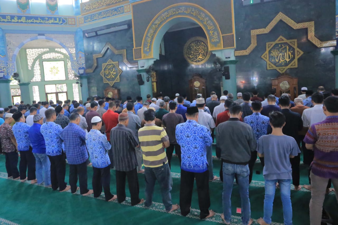 Pemkot Gelar Sholat Ghoib dan Doa Bersama untuk Korban Gempa di Sulteng