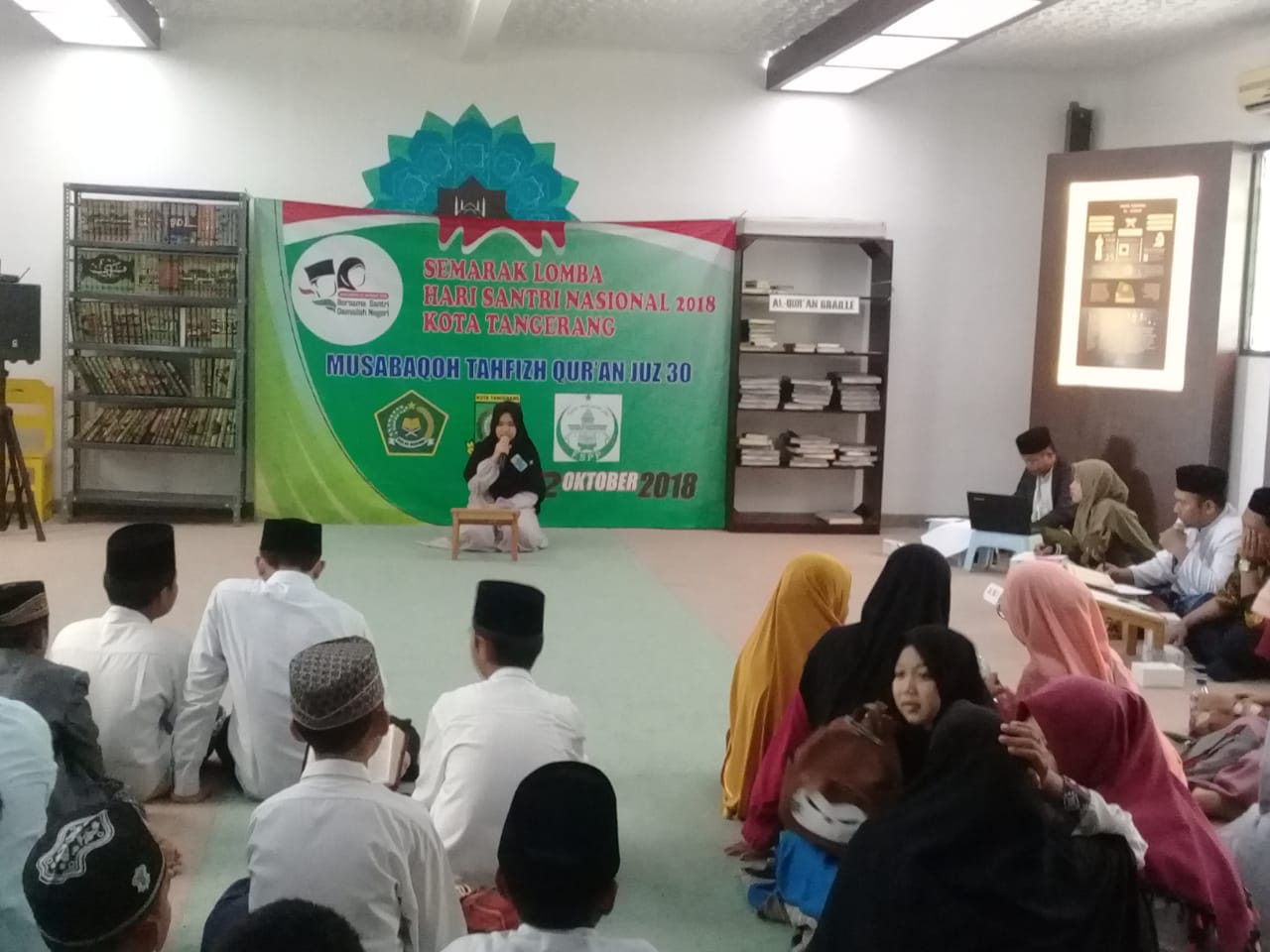 Ratusan Santri Antusias Ikuti Lomba Tahfidz Qur’an di Tangerang